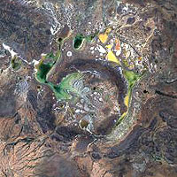 The Horse Shoe structure, Western Australia